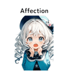 全て同じセリフ【Affection】  2（個別スタンプ：5）