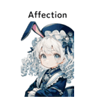 全て同じセリフ【Affection】  2（個別スタンプ：10）