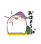 おまんじゅう君達の日常（個別スタンプ：3）