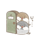 毎日使える♡文鳥さん。（個別スタンプ：37）