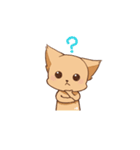 さわ犬ラッキー（その後1日目）（個別スタンプ：2）