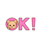 さわ犬ラッキー（その後1日目）（個別スタンプ：3）