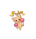 さわ犬ラッキー（その後1日目）（個別スタンプ：10）