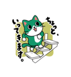 足袋ねこ“すだち”のスタンプの第2段（個別スタンプ：3）