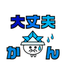 愛知県deじゃんだらりんna三河弁7 デカ文字（個別スタンプ：13）