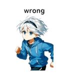 全て同じセリフ【wrong】（個別スタンプ：20）