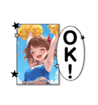 AIレディースタンプ④（個別スタンプ：4）