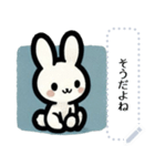 うさぎさん  スタンプ（個別スタンプ：8）