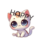 3等身猫ちゃん（個別スタンプ：6）