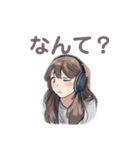 ゆる可愛い女の子(日常使い）（個別スタンプ：8）