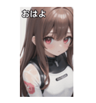 レジャースポーツ女の子6（個別スタンプ：1）