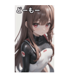 レジャースポーツ女の子6（個別スタンプ：3）