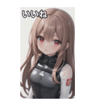 レジャースポーツ女の子6（個別スタンプ：8）
