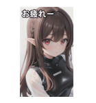 レジャースポーツ女の子6（個別スタンプ：28）