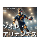 ⚫架空のハンドボール世界選手権で日常会話！（個別スタンプ：29）