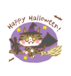 秋のキジトラ♪秋の味覚とハロウィン（個別スタンプ：13）