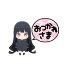 パーカー女子りりちゃん（個別スタンプ：4）