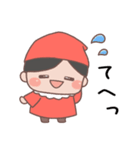 毎日使える こびとくん【赤・男の子】（個別スタンプ：27）