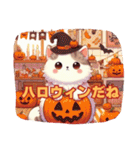 ねこさん先生の秋満喫de紅葉温泉行楽編（個別スタンプ：36）