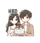 夫婦の日常 (EN)（個別スタンプ：1）