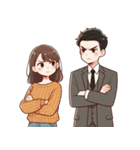 夫婦の日常 (EN)（個別スタンプ：18）