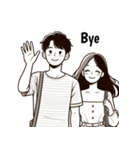 夫婦の日常 (EN)（個別スタンプ：20）