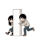 夫婦の日常 (EN)（個別スタンプ：36）