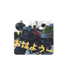 バイクでごあいさつ（個別スタンプ：5）