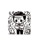 台風つらい（個別スタンプ：1）