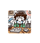台風つらい（個別スタンプ：2）