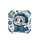 台風つらい（個別スタンプ：3）