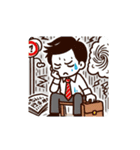 台風つらい（個別スタンプ：4）