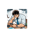 台風つらい（個別スタンプ：6）