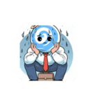 台風つらい（個別スタンプ：8）