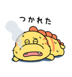 表情が豊かなな恐竜 (チャッピーくん)（個別スタンプ：6）