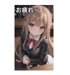 バーテンダー女の子5（個別スタンプ：28）