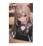 バーテンダー女の子5（個別スタンプ：31）