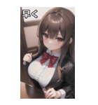 バーテンダー女の子5（個別スタンプ：39）