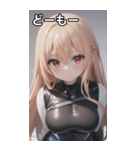 レジャースポーツ女の子8（個別スタンプ：3）