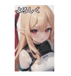 レジャースポーツ女の子8（個別スタンプ：22）