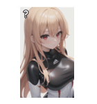 レジャースポーツ女の子8（個別スタンプ：31）