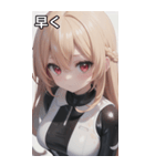 レジャースポーツ女の子8（個別スタンプ：39）