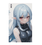 レジャースポーツ女の子7（個別スタンプ：15）