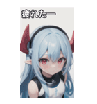 レジャースポーツ女の子7（個別スタンプ：24）