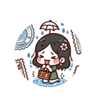 雨たいへん（個別スタンプ：6）
