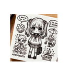 夏休み終わった（個別スタンプ：5）