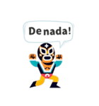 ゆるかわ ルチャリブレ〜スペイン語Ver.〜（個別スタンプ：9）