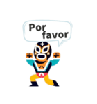 ゆるかわ ルチャリブレ〜スペイン語Ver.〜（個別スタンプ：14）