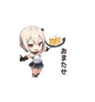 ファンタジー世界+ビール（個別スタンプ：7）