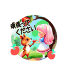 可愛い女の子♡誰にでも使える日常スタンプ（個別スタンプ：12）